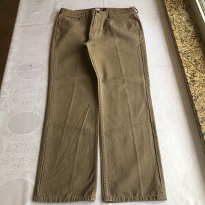 Vineyard Vines Twill Pockets Khaki Trousers ￼Performance Pants Men’s Size 36/32